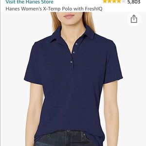 Hanes women’s polo